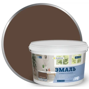 Эмаль акриловая матовая цвет коричневый 2.5 кг 83728115 STLM-2013063