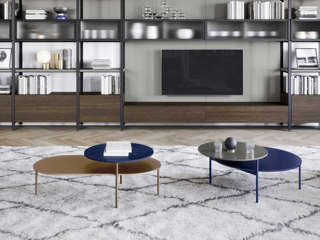Низкий журнальный столик для гостиной Novamobili ARCH-00141858 - Вид №1