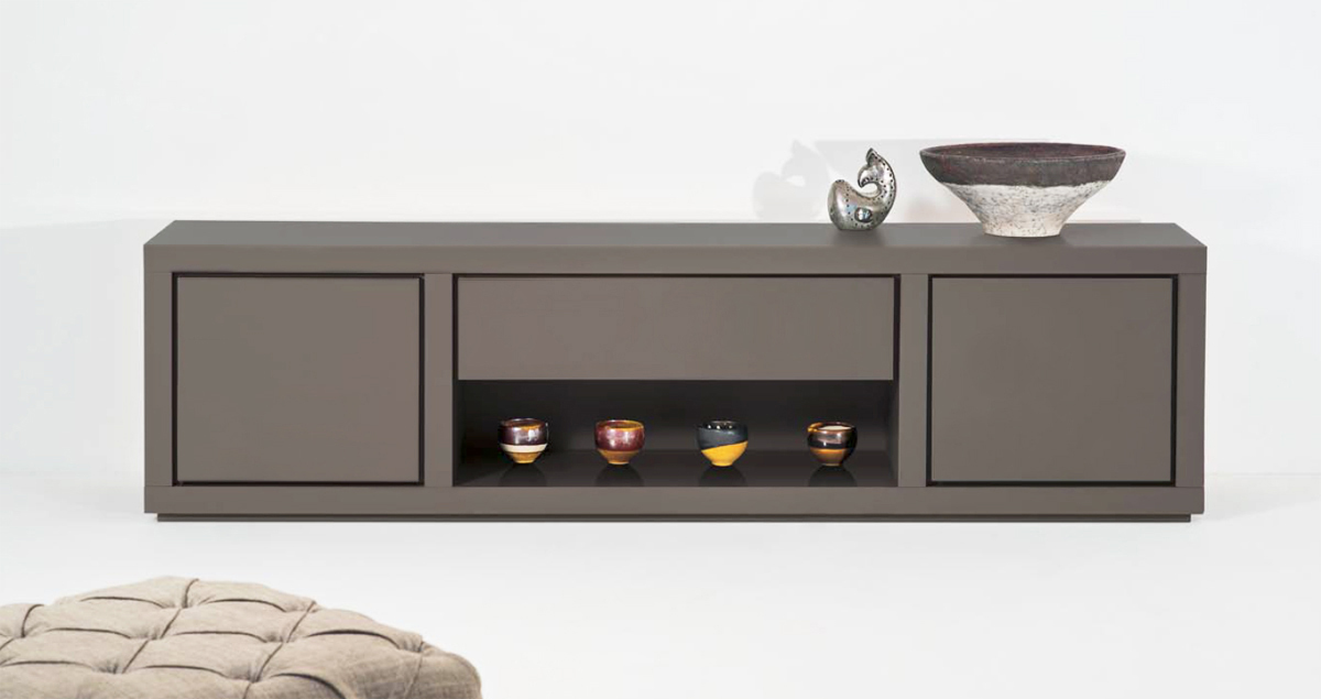 Тумба под TV  PIERMARIA LANNISTER con ante GRAFFITI