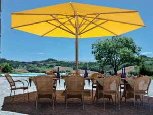 FIM Круглый алюминиевый зонт Alluminio