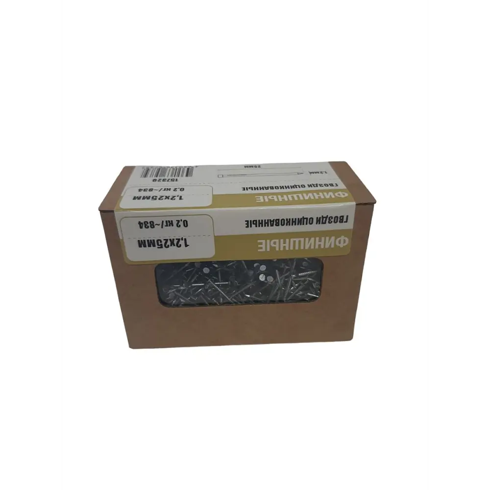 Финишные гвозди TECH-KREP для скрытого монтажа 1.2x25 мм 89391021 STLM-1469191