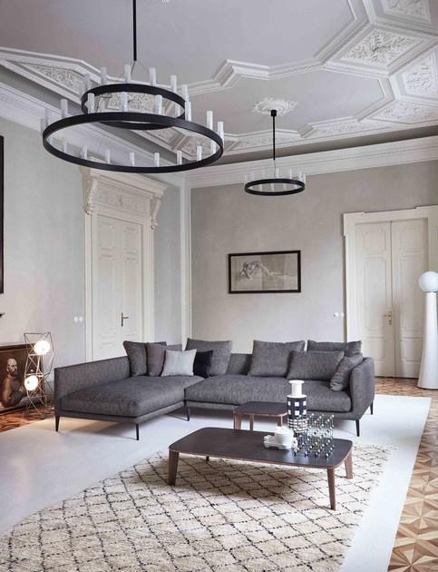 Bonaldo Мягкий диван из ткани sun-id-1372931 - Вид №2