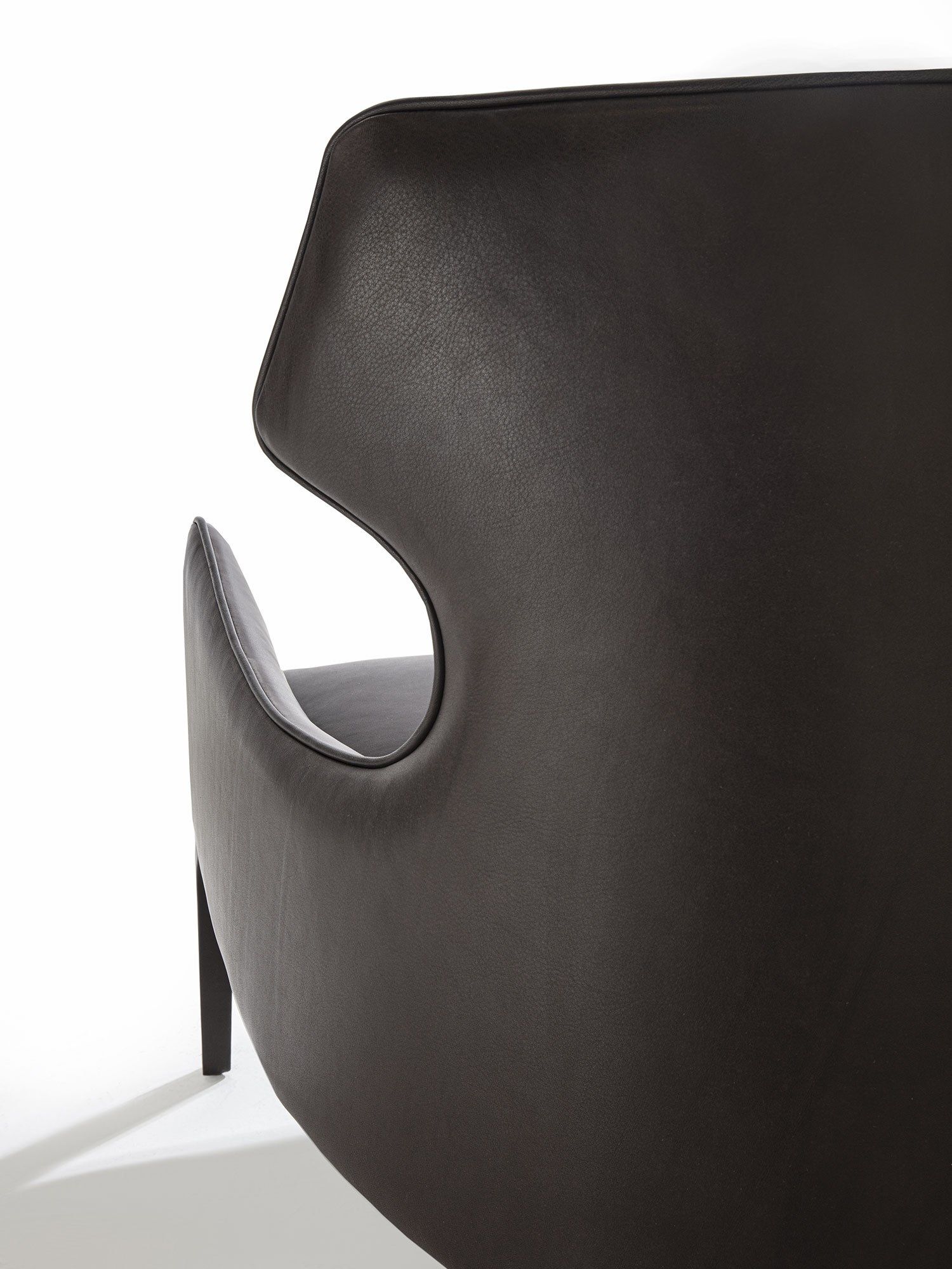 Кожаное кресло с подлокотниками Frigerio Crosby ARCH-00111767 - Вид №3