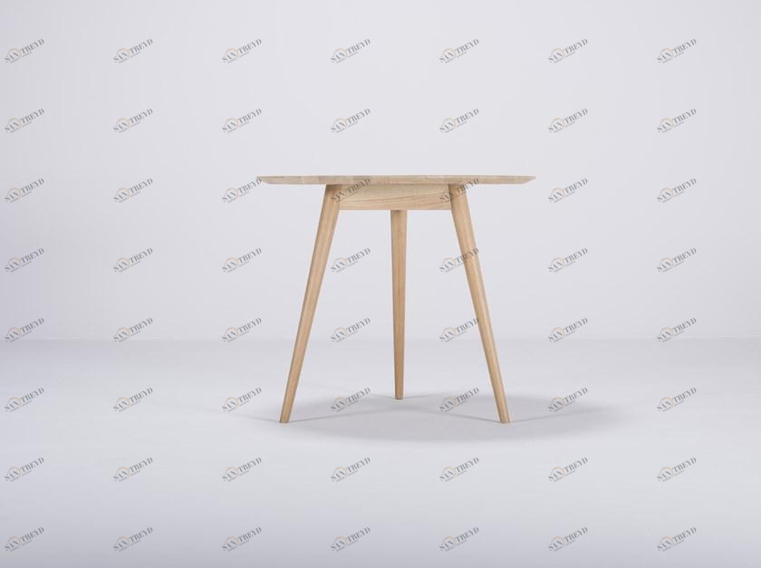 Gazzda Круглый дубовый стол Ena 100