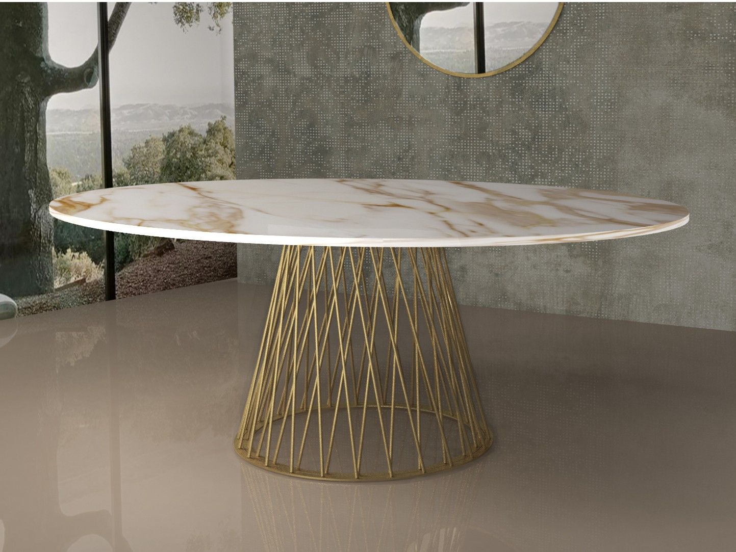 Овальный стол F.lli Orsenigo Intrigo ARCH-00040722