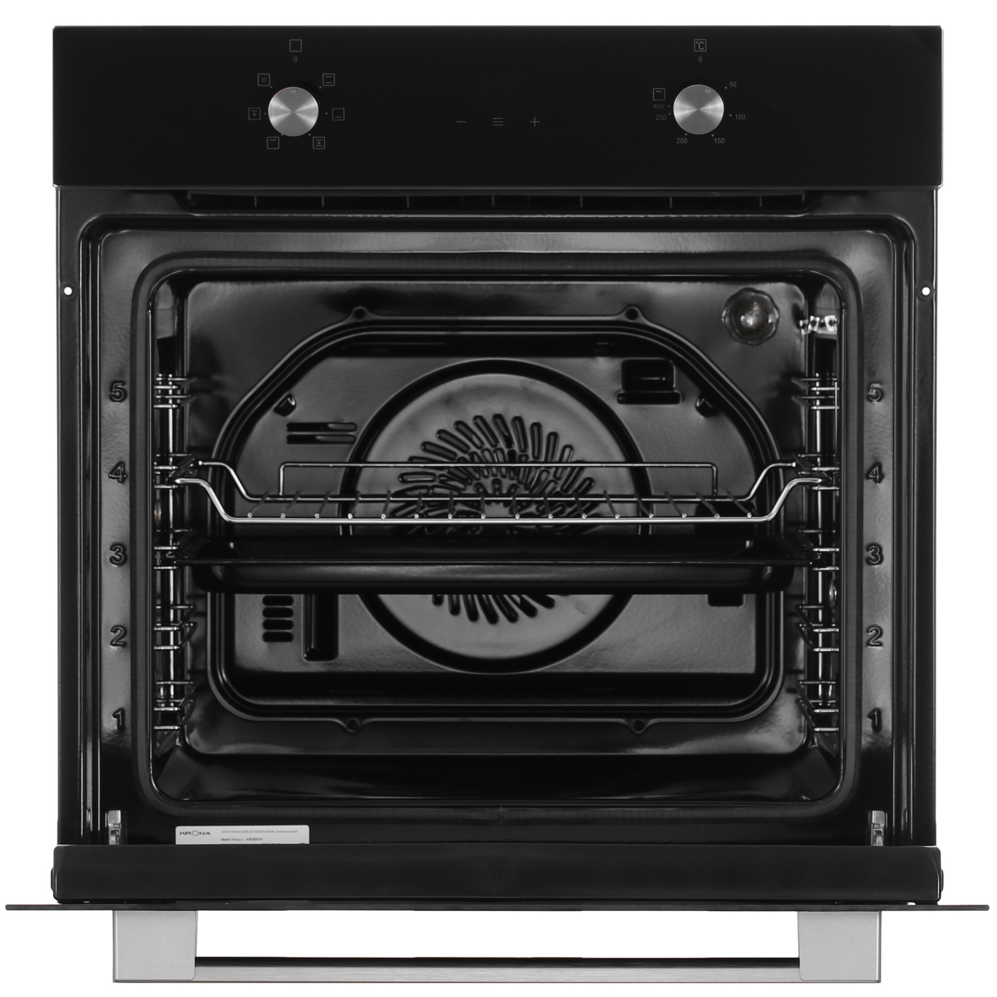 5360853 Электрический духовой шкаф KRONA MAGNETE 60 BL черный KRONA1 STDN-0095928 - Вид №7