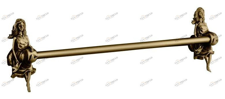 Полотенцедержатель, 60 см ART&MAX ATHENA AM-B-0617-B