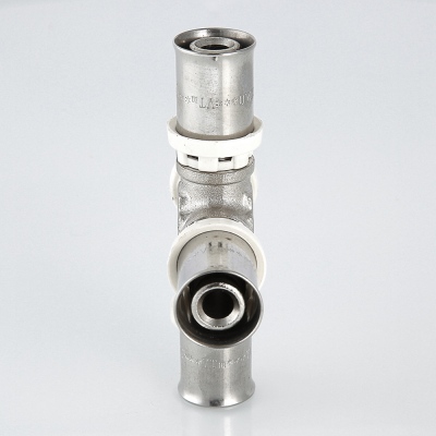 VTm.241.N.161616 Пресс-фитинг – крестовина Valtec 16 х 16 х 16 х 16 мм  - Вид №10