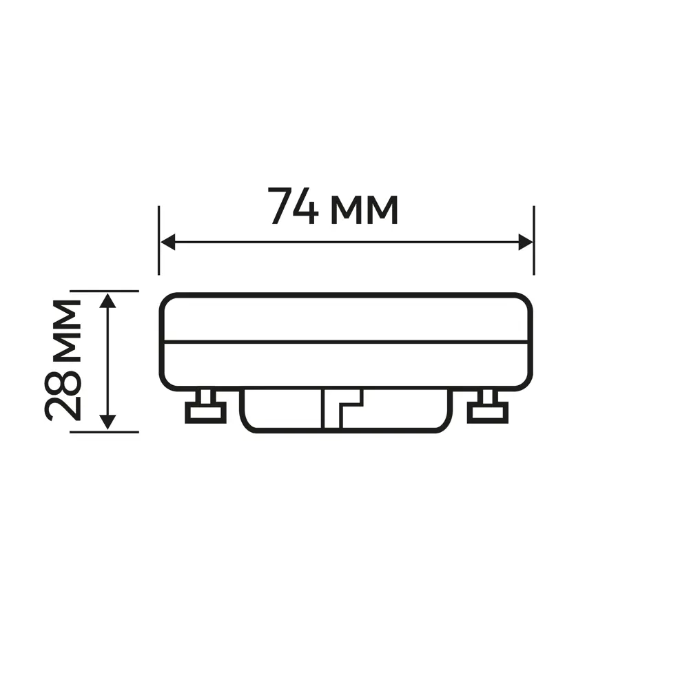 Лампочка светодиодная GX53 6 Вт нейтральный белый свет 89445856 STLM-2004475 Santreyd  - Вид №6