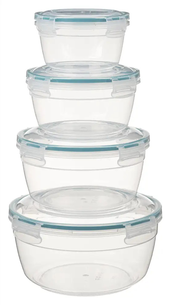 IDI LAND — набор кухонных контейнеров 4 шт для хранения продуктов 89343345