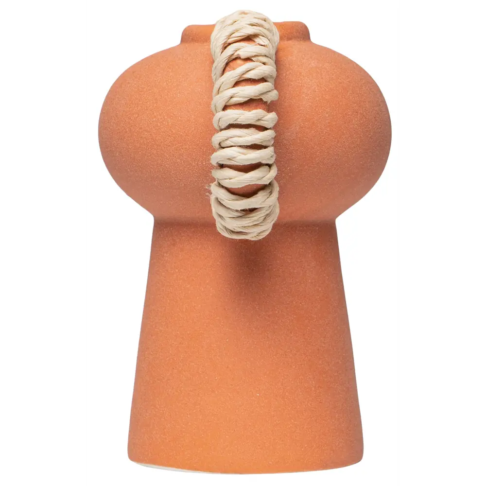 Ваза керамика оранжевая 13.6 см 89410003 STLM-2041792 Santreyd  - Вид №3