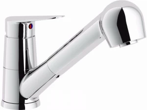 Nobili Rubinetterie Смеситель для кухни, устанавливаемой на столешнице, с вытяжным душем Blues Bs101127cr