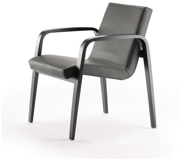 rosconi Мягкое кожаное кресло с подлокотниками Krischanitz bentwood sun-id-1406674 - Вид №1