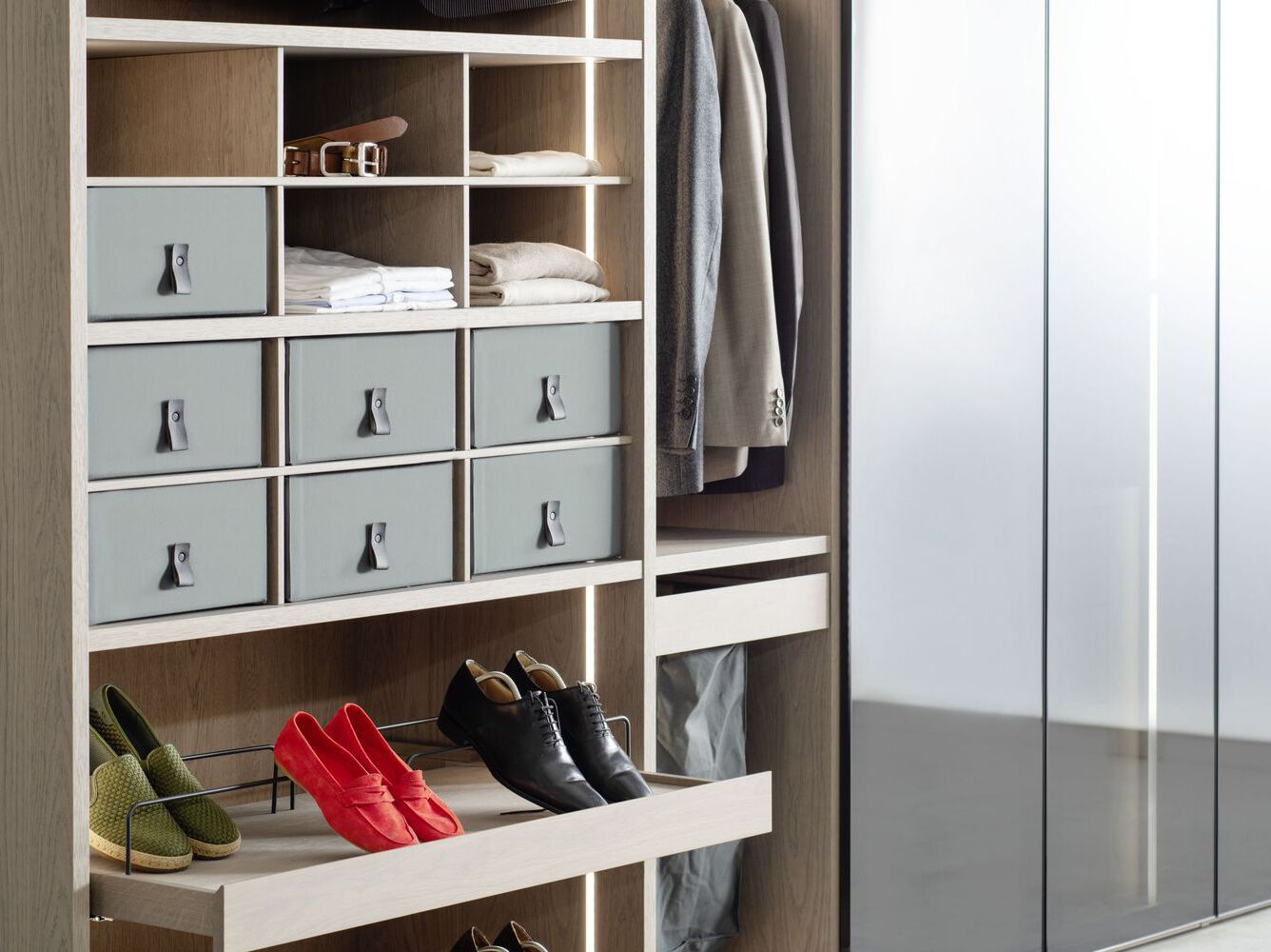 Модульная гардеробная на заказ Sudbrock Möbelhandwerk Fokus ARCH-00094450 - Вид №1