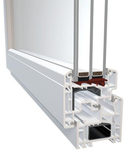 Diquigiovanni Окно ПВХ с тройным остеклением Dqg 70 evo sun-id-1505920 - Вид №1