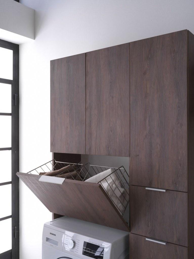 Ideagroup Постирочный шкаф из меламина для стиральной машины Kandy sun-id-1475396 - Вид №3