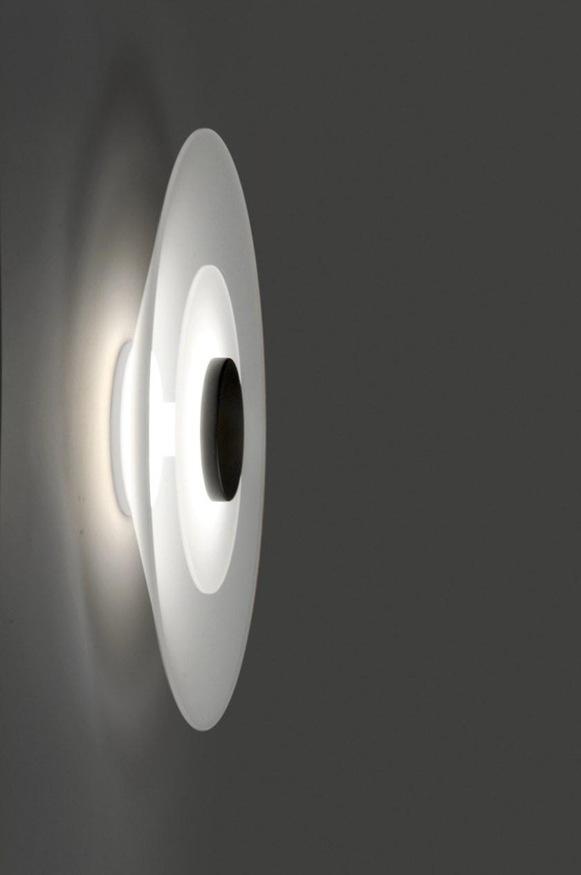 Milan Iluminacion Настенный светильник из сатинированного стекла Halos 6685 - Вид №2