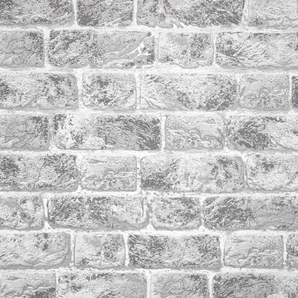 Обои виниловые Vog Collection Кирпичи 1.06 м серые VV31152-44 STLM-2158530 - Вид №1