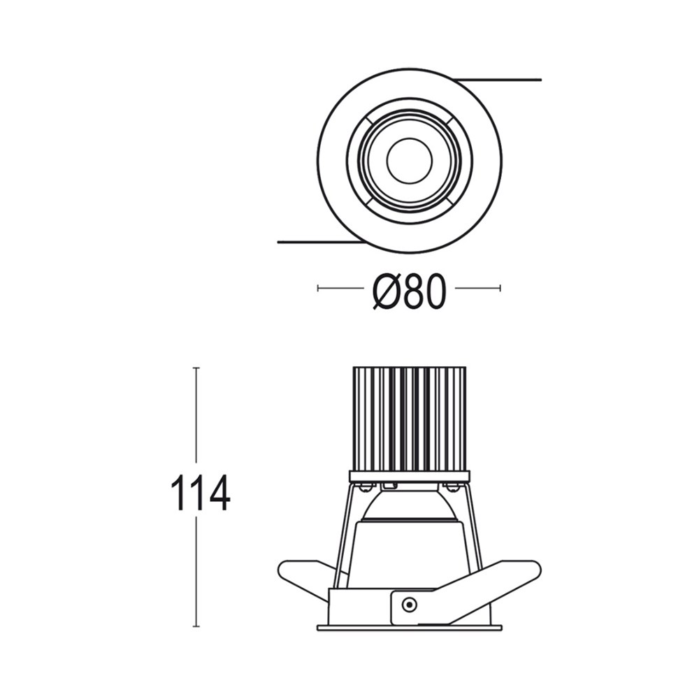 Comfort 1 RD Frame Ghidini Comfort 1 RD .01 Белый (Матовый)  - Вид №3