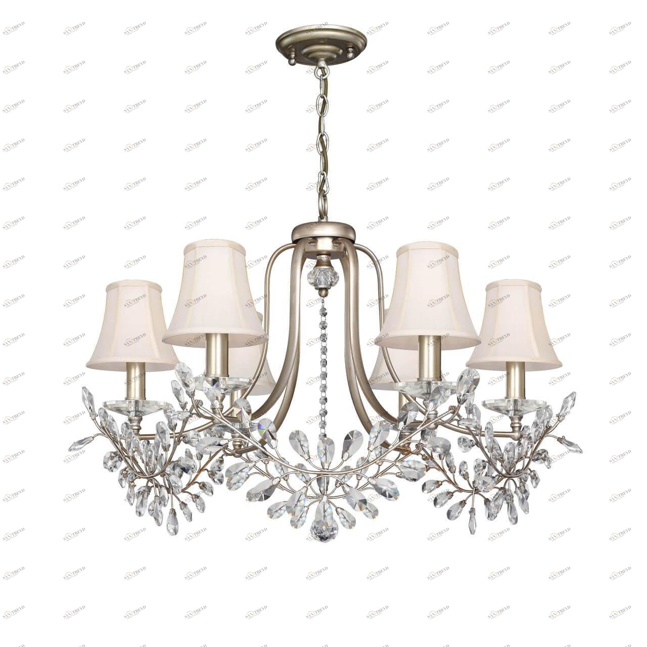 Подвесная люстра Favourite Glory 2171-6P FAVOURITE ДИЗАЙНЕРСКИЕ, GLORY 137797 Кремовый 