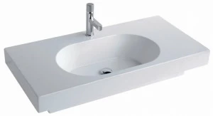 Tut4110101 Подвесная раковина настенная овальная Olympia Ceramica TUTTO EVO белая