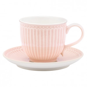 STWCUPSAALI1906 Чайная Пара "Alice Pale Pink" Greengate SS2017