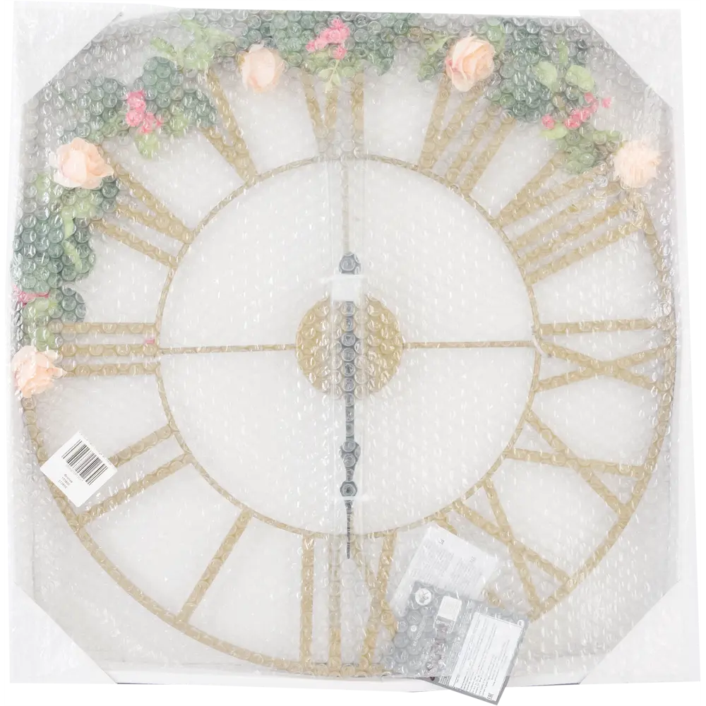 Настенные часы Atmosphera Vintage с цветами ø50 см 173800 89071320 STLM-2130037  - Вид №5