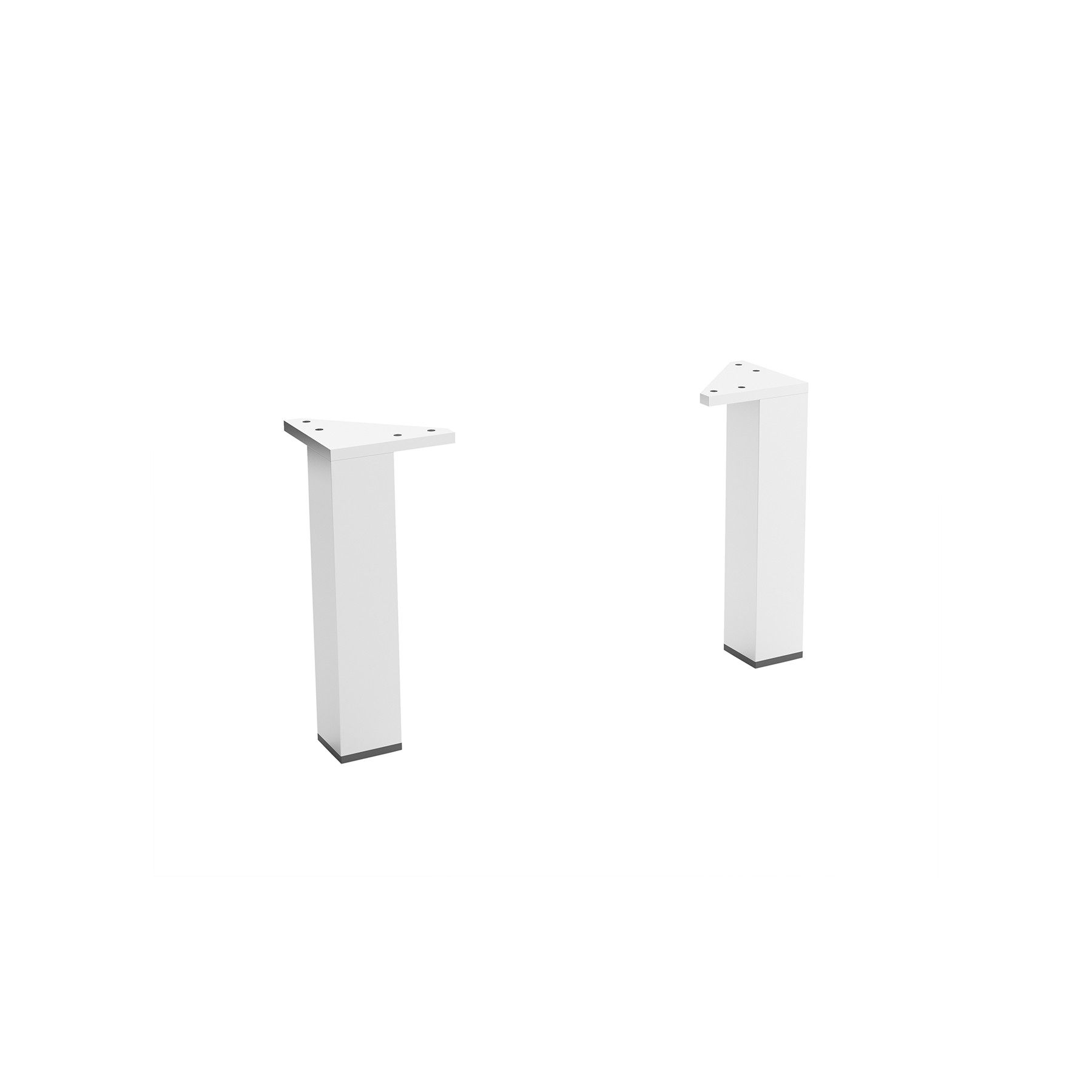 23899 SALGAR Комплект из 2 ножек Хром 330мм 