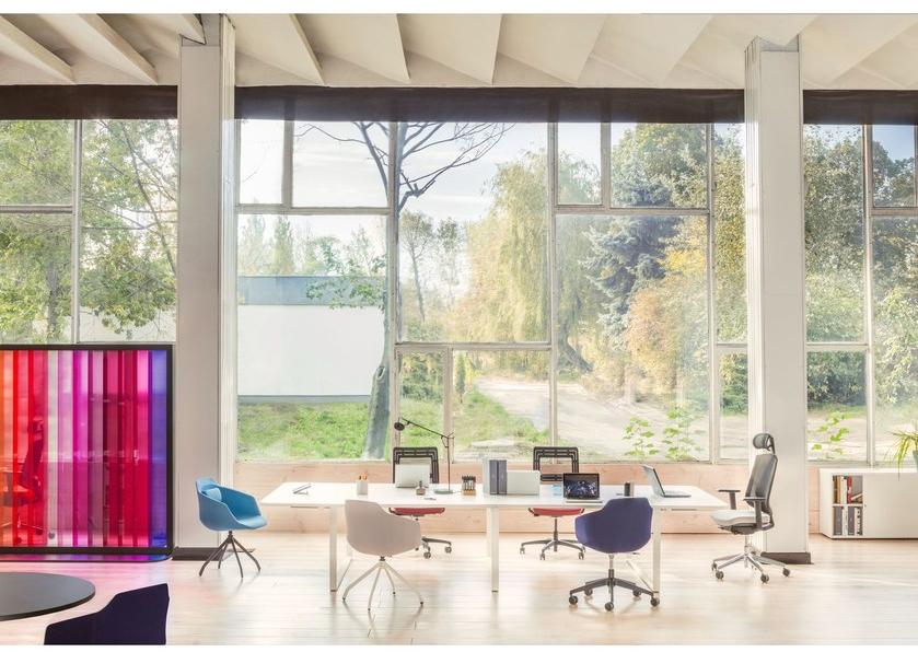 MDD Стул на козелке из ткани с подлокотниками Ultra Ufp7 - Вид №2