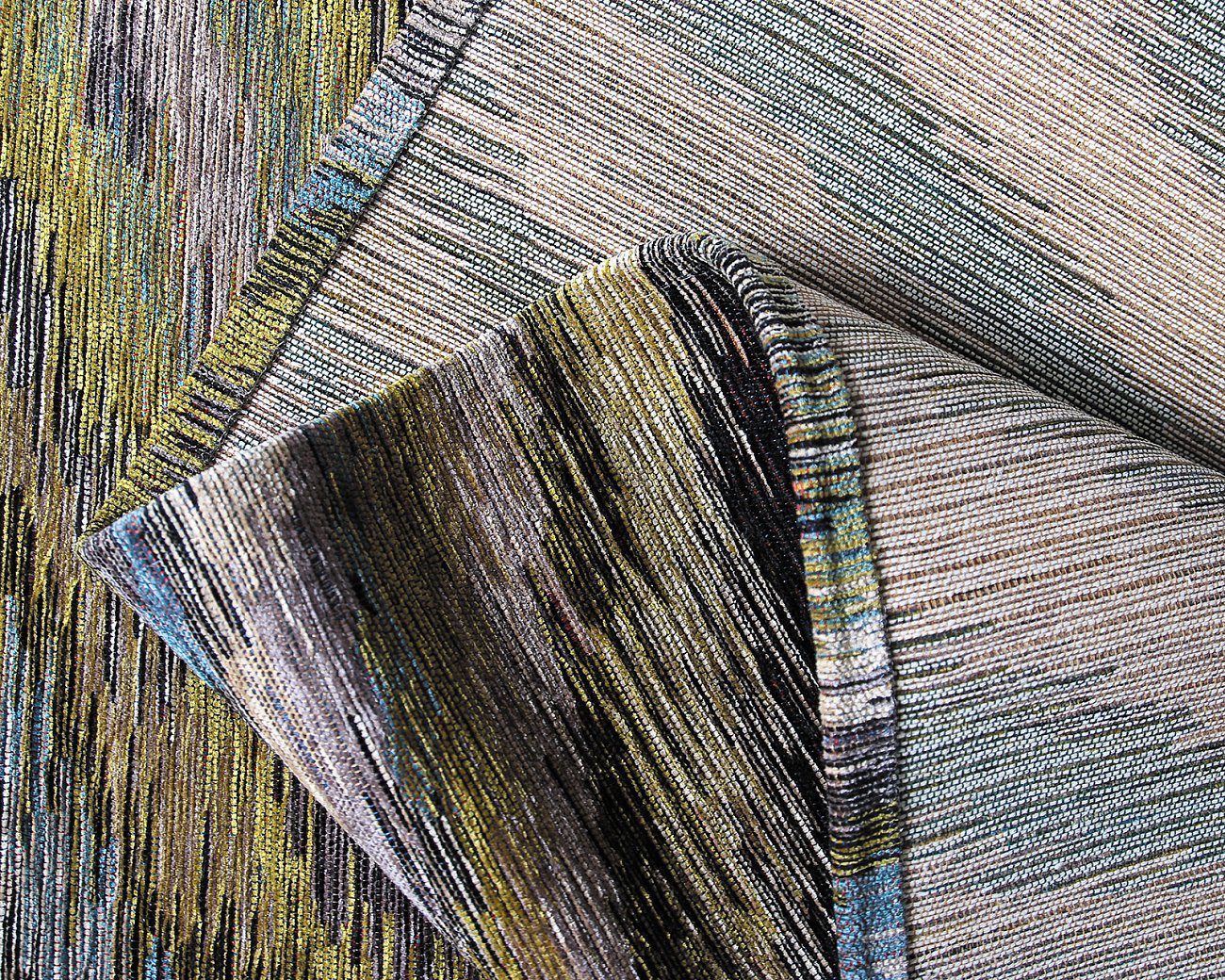 Ковер ALINA WAVE 200х290 ARBEN DECOR MAGIC ДИЗАЙНЕРСКИЕ, ALINA 321719 Серый;зеленый;разноцветный  - Вид №1