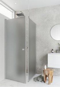 1450528 Igloo Pro Душевой Уголок Frosted 80X100 Hafa Матовый