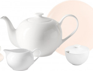 10659054 Dibbern Сервиз чайный Dibbern Пастель на 6 персон 21 предмет, фарфор Фарфор