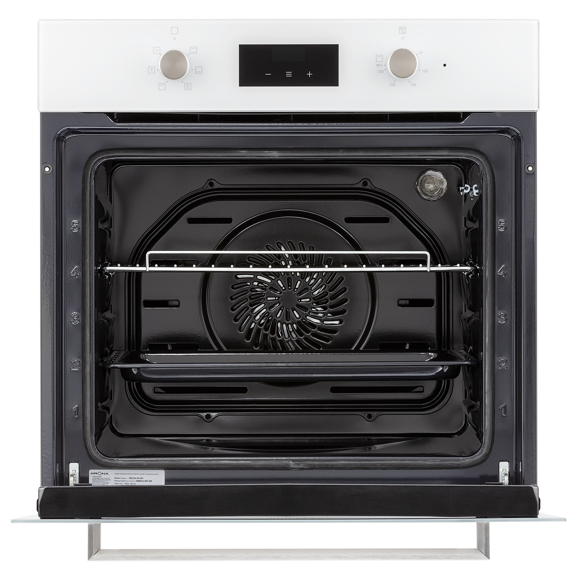 5355340 Электрический духовой шкаф KRONA REGINA 60 WH белый KRONA1 STDN-0117815 - Вид №2