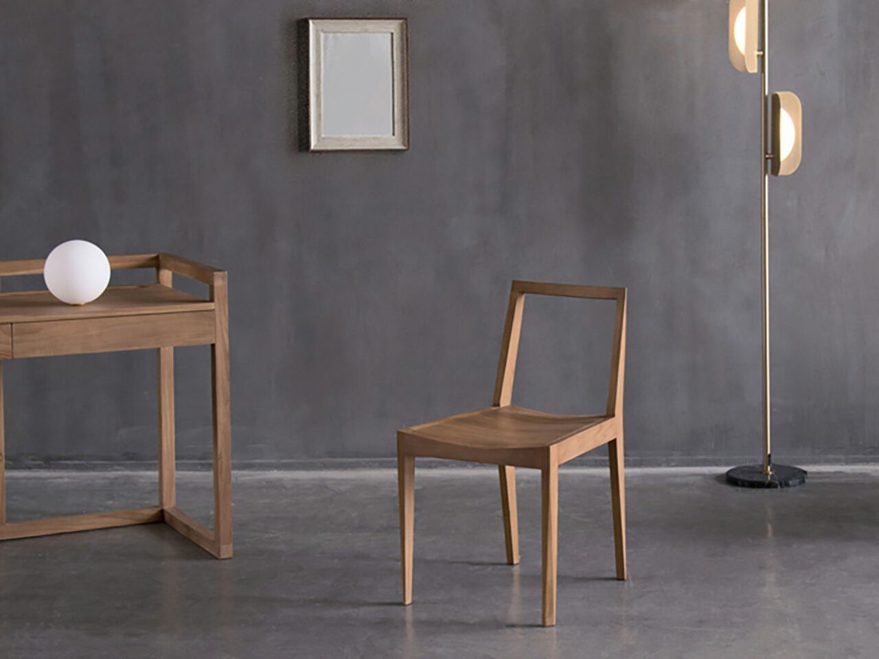 Стул из массива дерева с открытой спинкой Air Division ARCH-00090905 - Вид №2