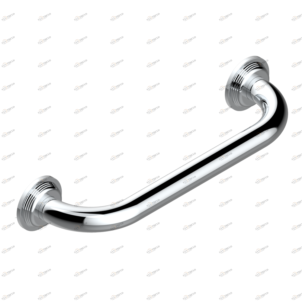 U9A-528S Поручень для ванной (стандартный) 300 мм Thg-paris West Coast с металлическими ручками-крестиками Хром U9A-528S CAT.A