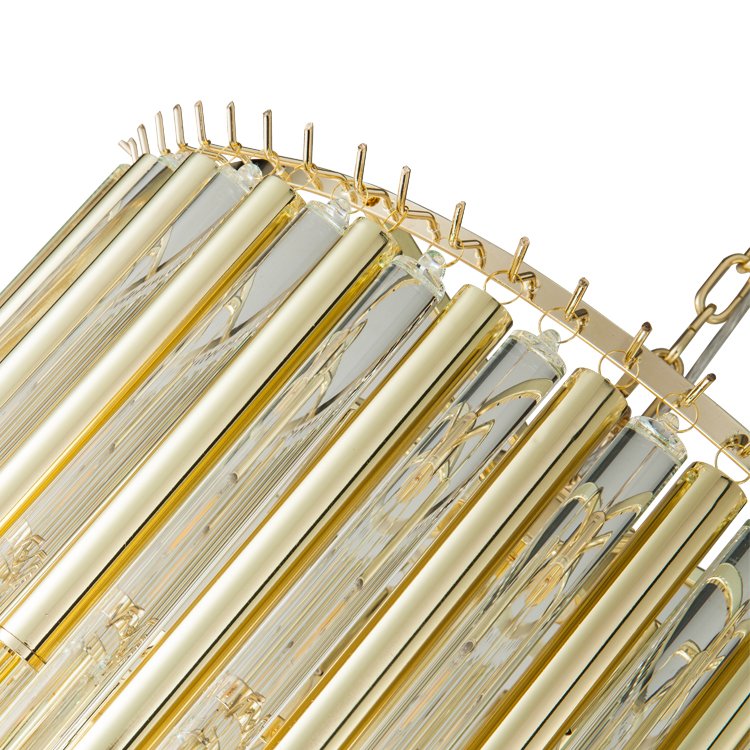 Люстра Gigi 13 gold от Delight Collection прозрачная/золото KM0931P-13 DELIGHT COLLECTION ДИЗАЙНЕРСКИЕ 247094 Прозрачный;золото  - Вид №2