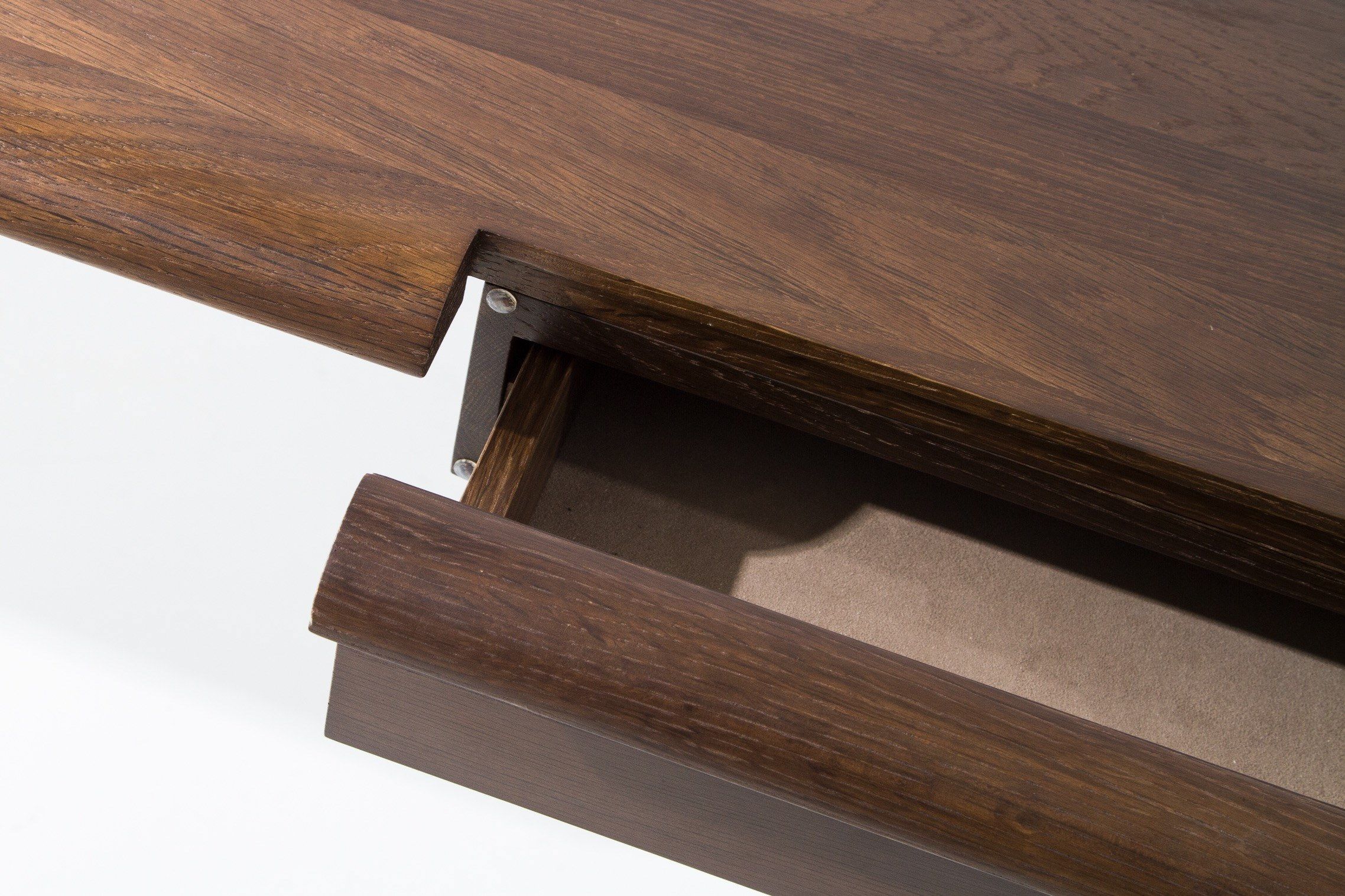 Прямоугольный стол из дуба с ящиками District Eight Укладка ARCH-00135418 - Вид №2