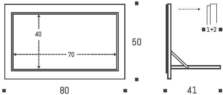 AMBIVALENZ Стол из фанеры с откидными дверцами для ПК Fläpps secretary Fl090042 - Вид №4