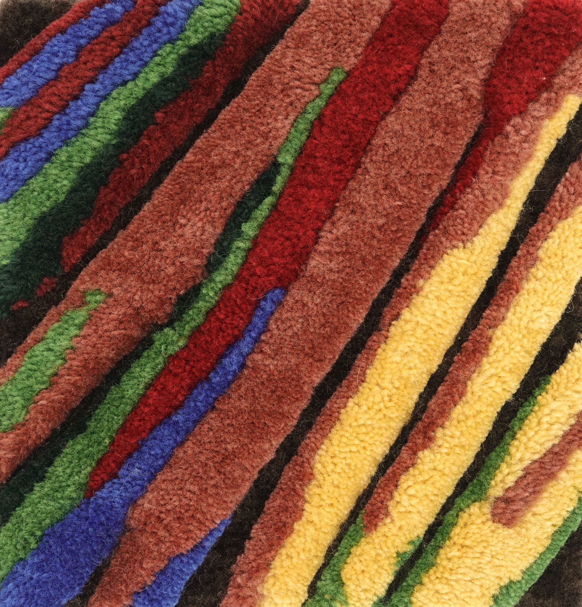 Изогнутый ковер ручной работы Tapis Rouge электрический ARCH-00091820 - Вид №2