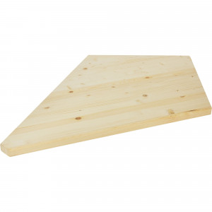 15762358 Ступень 40x950x950 мм хвоя сорт AB сращенная угловая