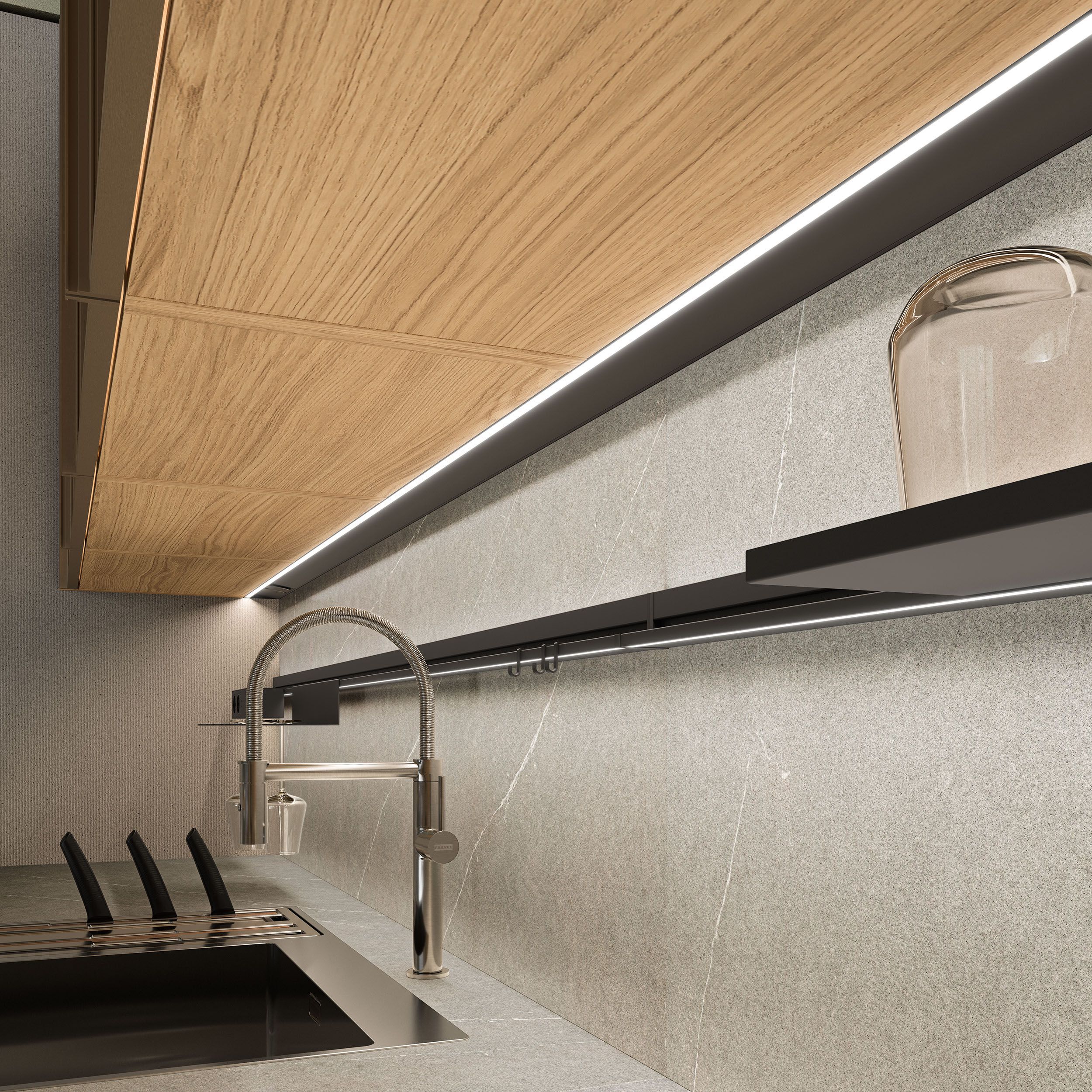 Линейная кухня Copatlife Life Projects ARCH-00023459 - Вид №10