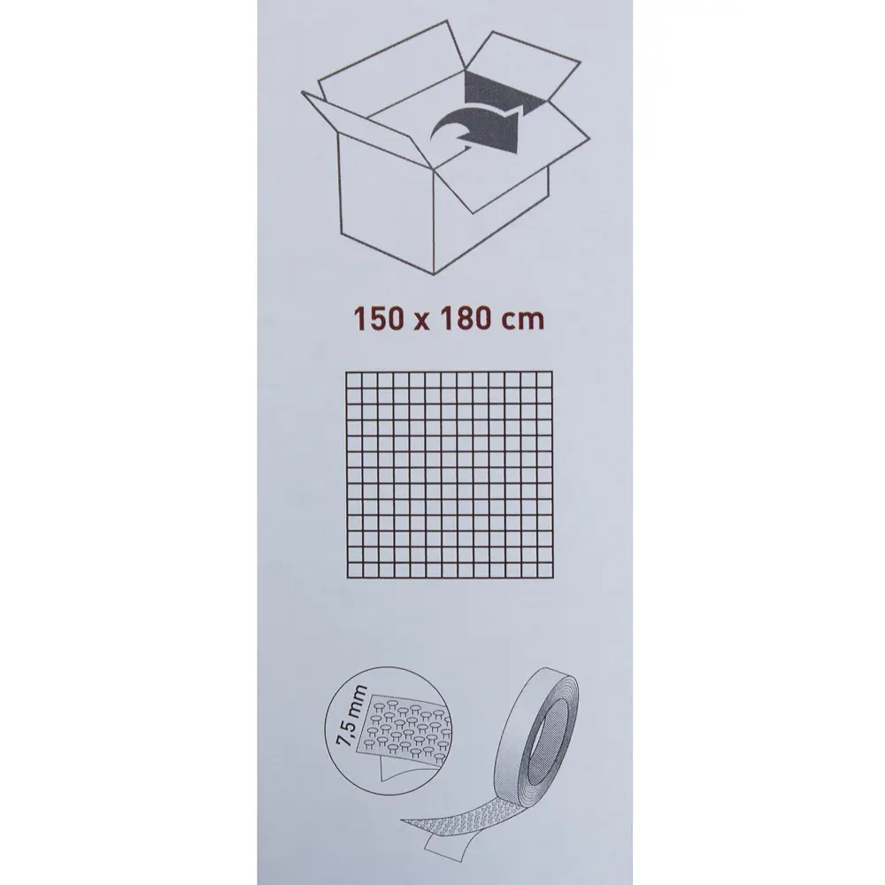 Москитная сетка Artens 150x180 см, цвет белый STLM-2105232 - Вид №4