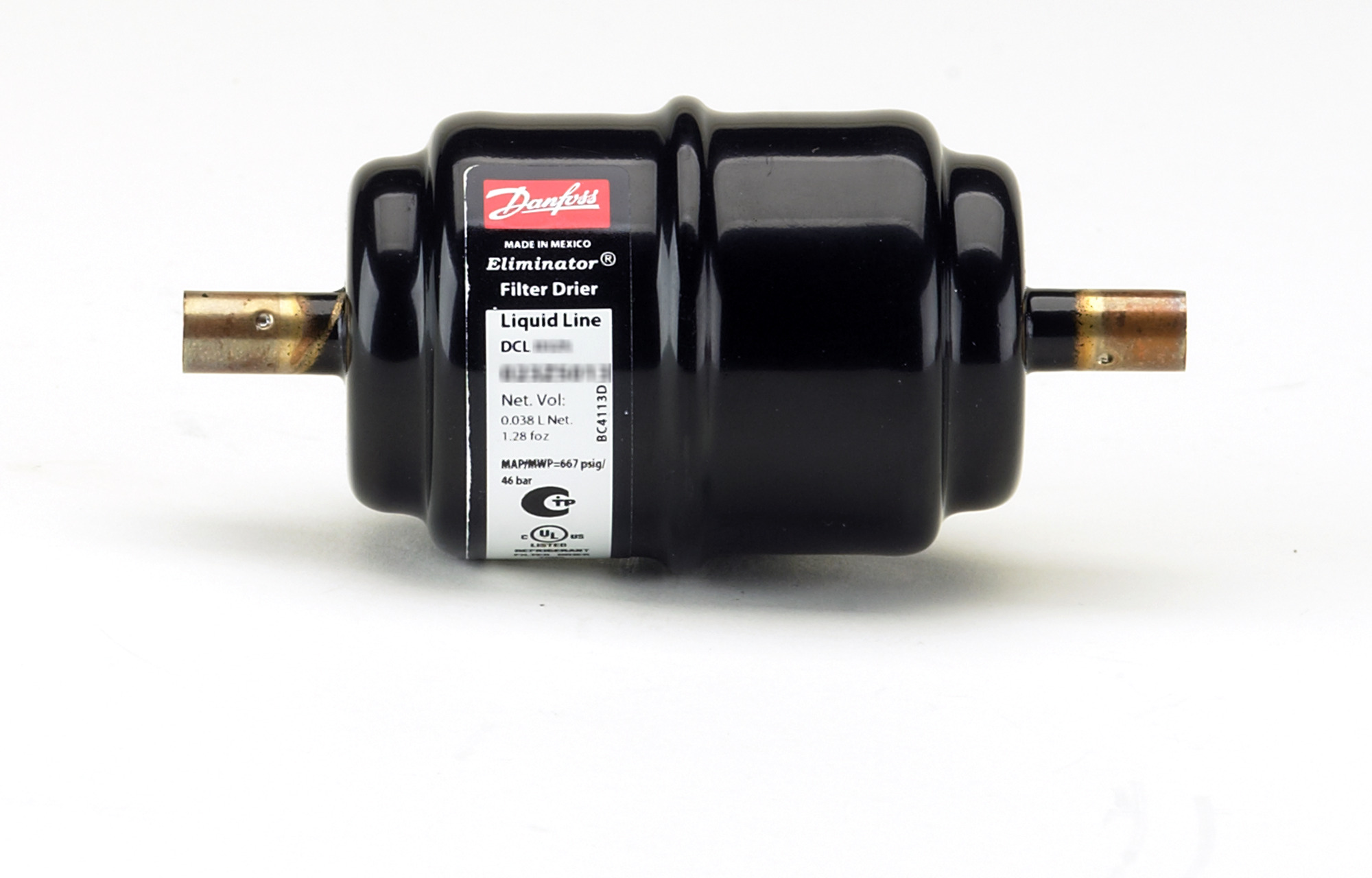 Danfoss DCL — неразборные фильтры-осушители DCL 083s Фильтр-осушитель 023Z502391  - Вид №7