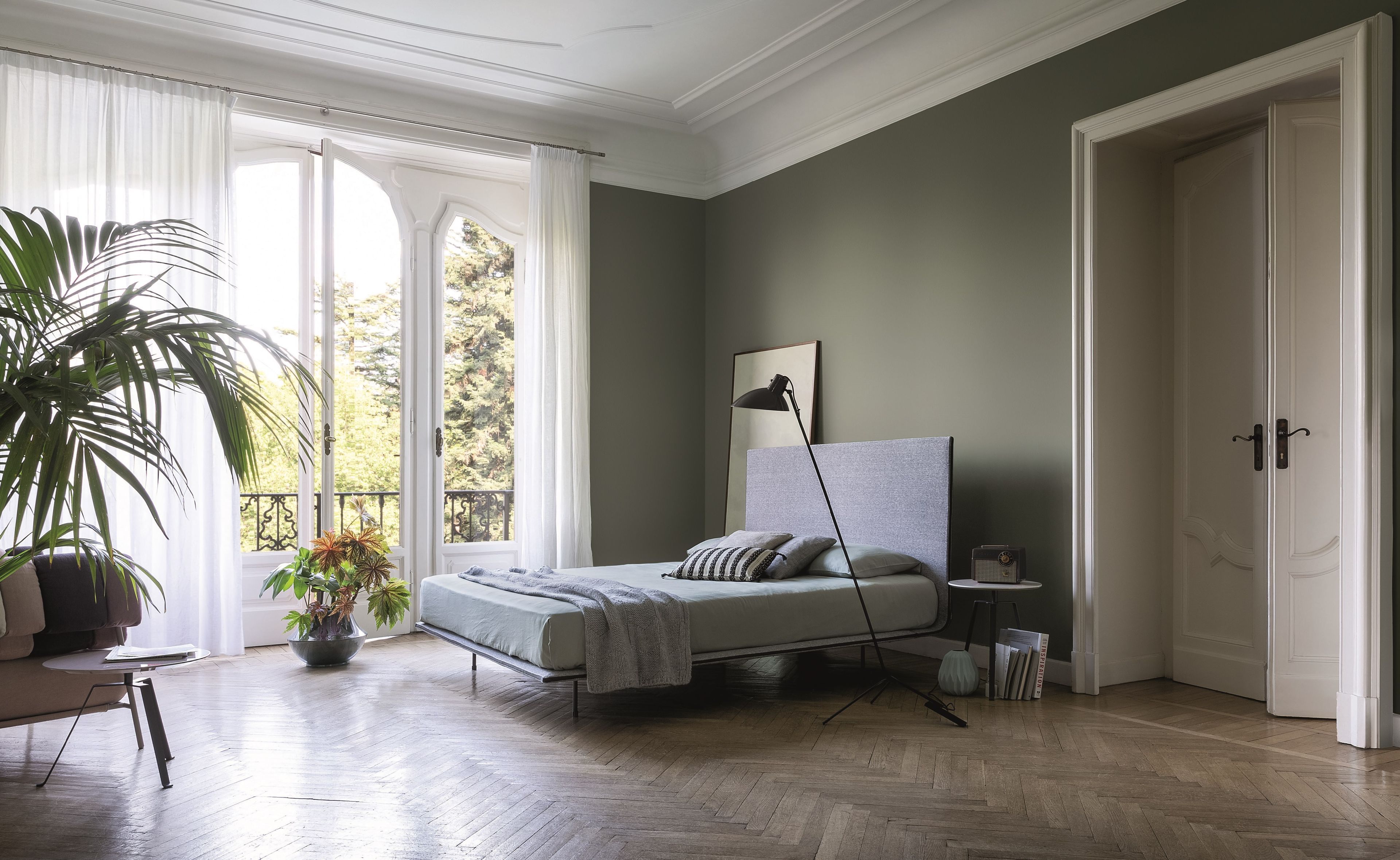 Съемная деревянная двуспальная кровать BONALDO тонкий ARCH-00137508 - Вид №1