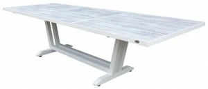 Les jardins Прямоугольный раздвижной садовый стол из hpl Amaka