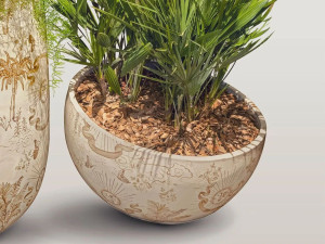 Керамический горшок ручной работы