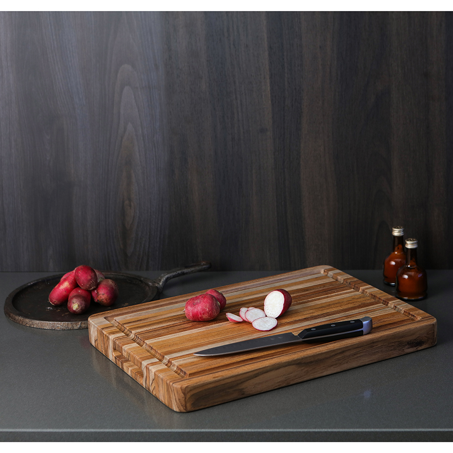 TH105 Доска для мяса traditional 41x31см TEAKHAUS  - Вид №1