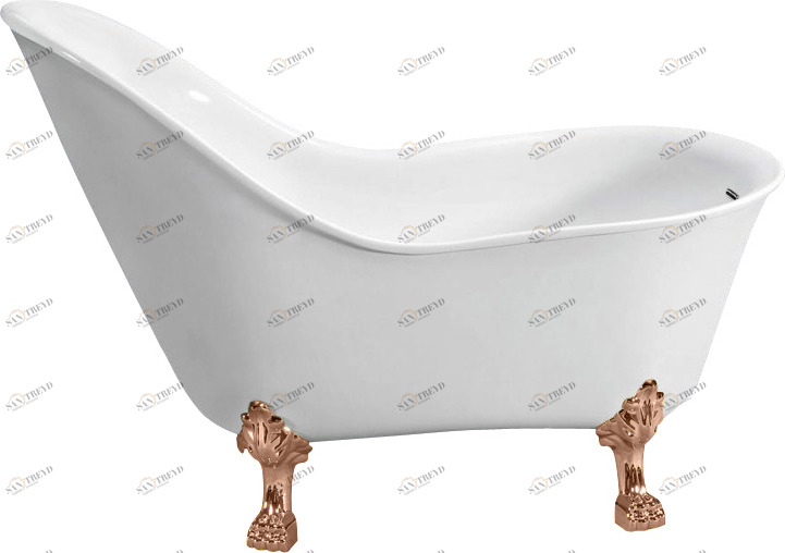 Акриловая ванна BelBagno BB08-1470-BRN 