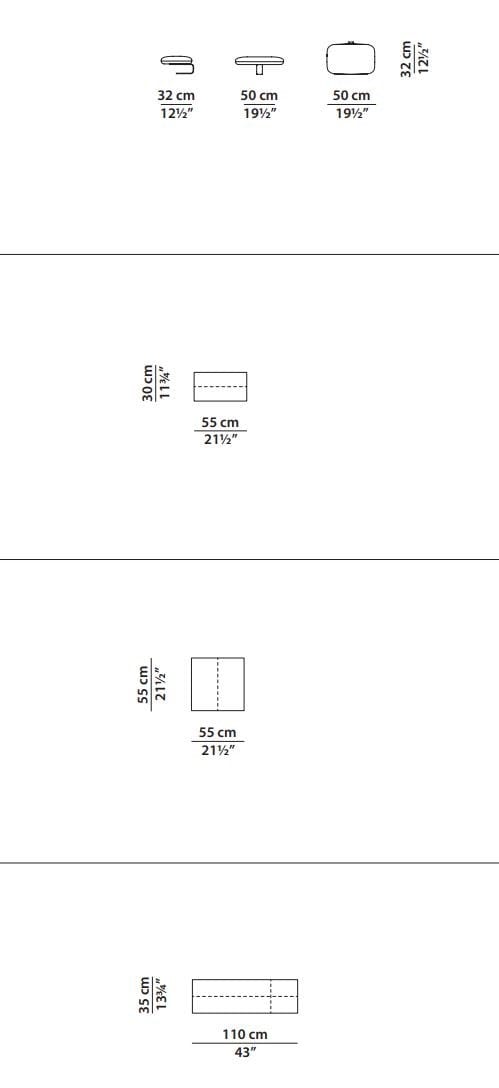 Кожаный модульный угловой диван Baxter Виктор ARCH-00001054 - Вид №12