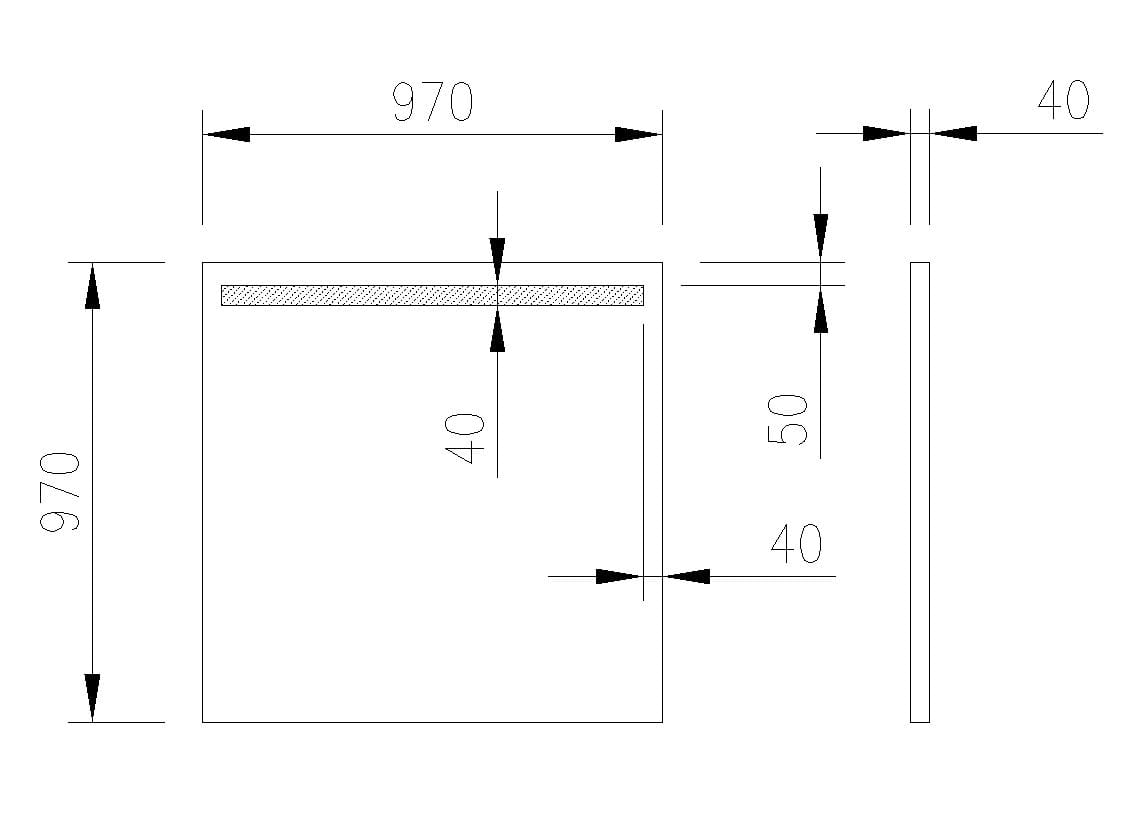 Квадратное зеркало со встроенным настенным освещением Spekkio Star LED ARCH-00030196 - Вид №2